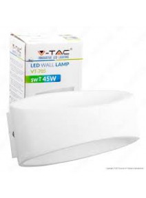 5W STENSKA SVETILKA BELA IP20