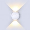 6W LED STENSKA OKROGLA SVETILKA IP65
