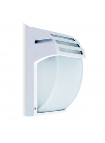 Vrtna stenska svetilka E27 črna