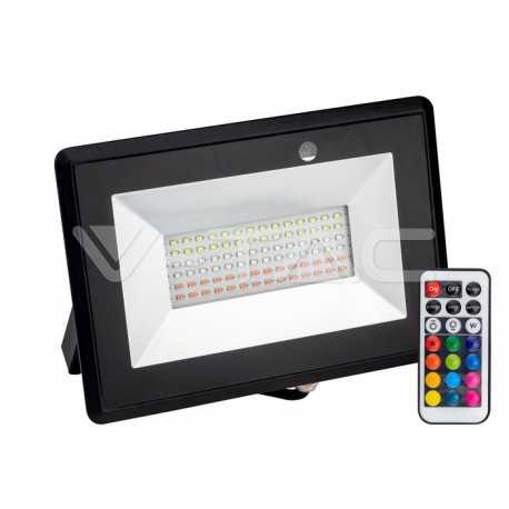 50W LED REFLEKTOR SAMSUNG Z DALJINCEM ZA RGB IP65