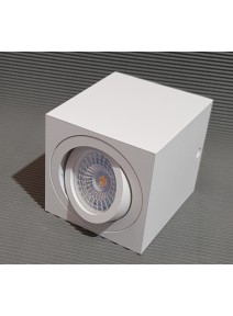 KOCKA - nadgradna svetilka za GU10 sijalke - premična