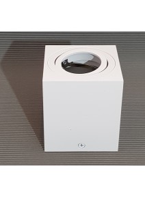 KOCKA - nadgradna svetilka za GU10 sijalke - premična