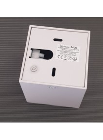 NADGRADNA KVADRATNA SVETILKA za GU10 sijalke BELA