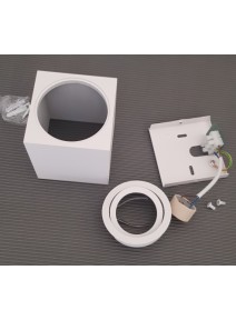 NADGRADNA KVADRATNA SVETILKA za GU10 sijalke BELA