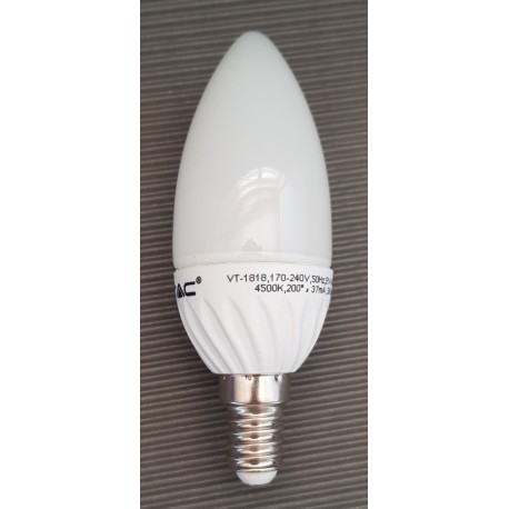 LED svečka 4W