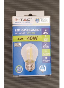 LED sijalka G45 filament