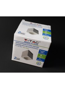 Kavadratna mavčna svetilka za GU10