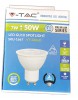 LED spot - 7W GU10 Plastic   4500K Zatemnilna 110°