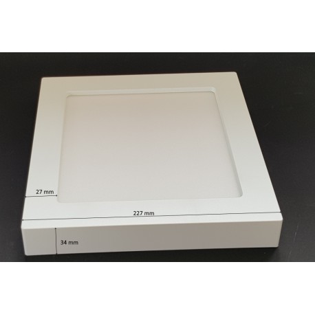 LED 18W nadradni kvadratni panel – 3 svetlobe OPT