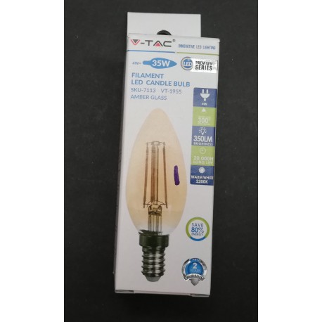 LED 4W E14 SVEČA